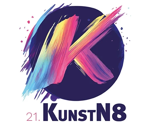 Logo 21. Kunstnacht Leverkusen