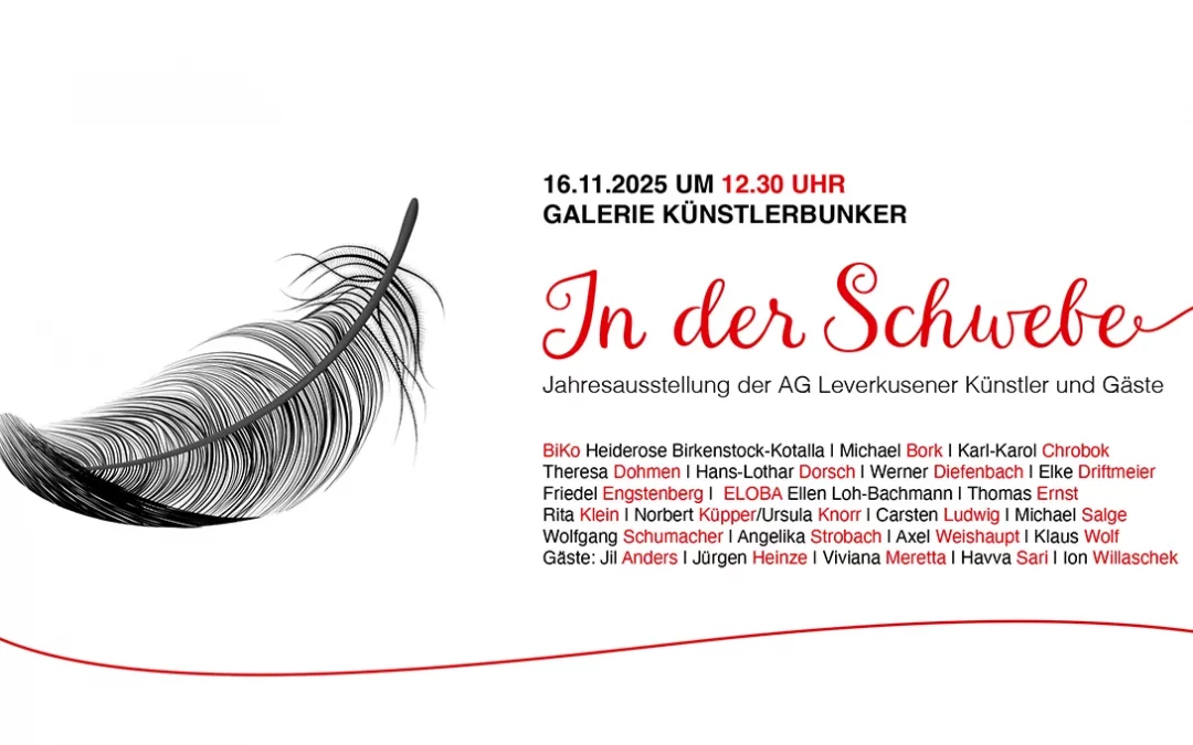 In der Schwebe | Jahresausstellung der AG Leverkusener Künstler und Gäste