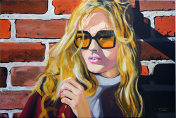 Women with shades II Matthias Lass, Women with shades II