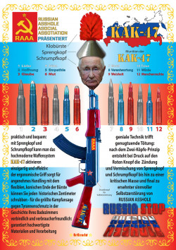 Kill Russian Asshole KAKA-47 Rainer Schmidt, Kill Russian Asshole KAKA-47