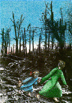 Auf der Flucht Sigurd Koppenstedt Auf der Flucht